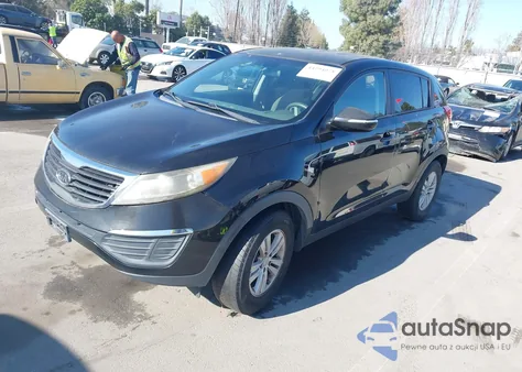 2011 Kia Sportage Lx из США, поврежденный, VIN KNDPB3A29B7085473